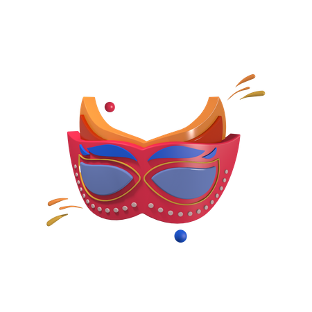 Masque de fête  3D Icon