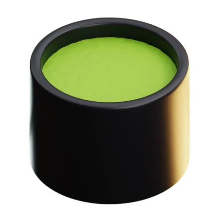 Chá Matcha  3D Icon