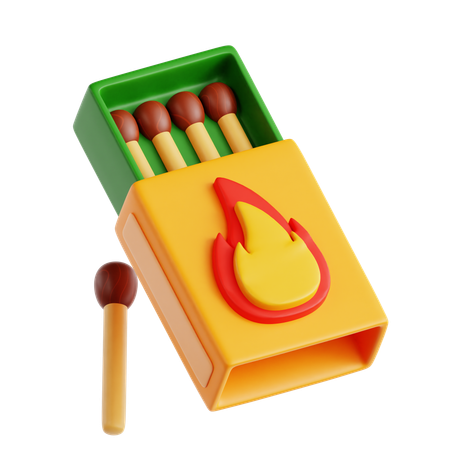 Matchbox  3D Icon