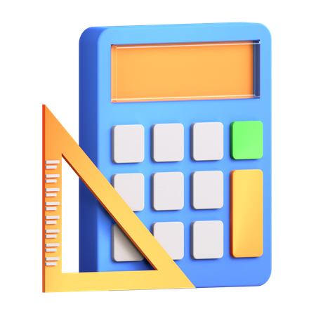 Mathematics  3D Icon