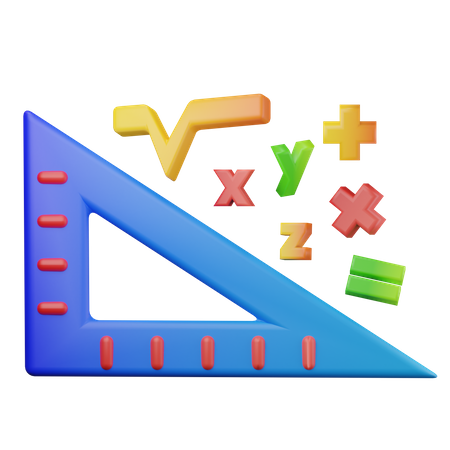 Mathématiques  3D Icon