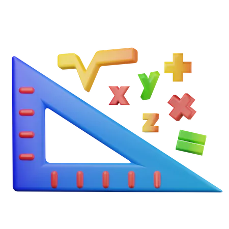 Mathématiques  3D Icon