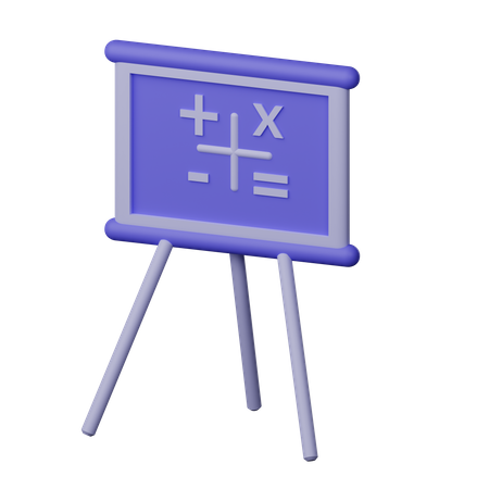 Mathématiques  3D Icon