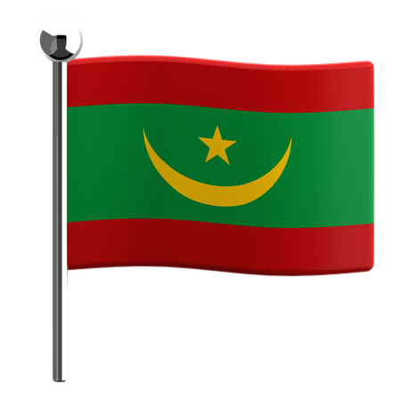 Mauritanie  3D Icon