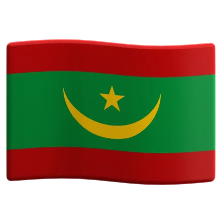 Mauritanie  3D Icon