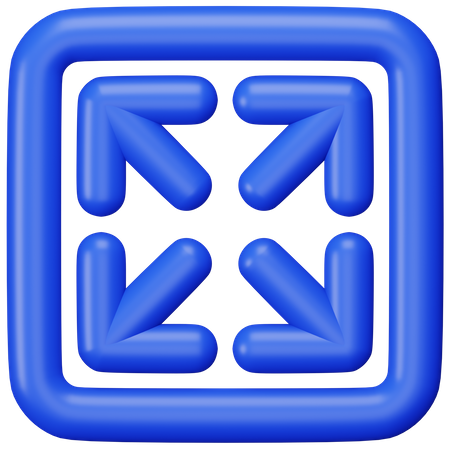 Maximiser  3D Icon