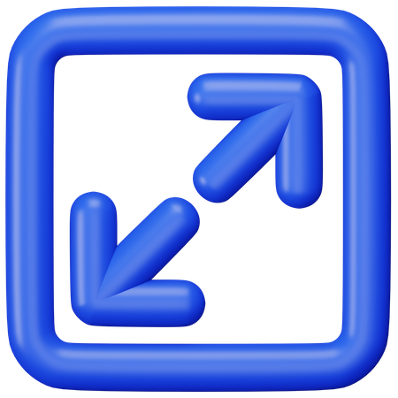 Maximiser  3D Icon