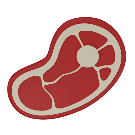 Meat  3D Icon