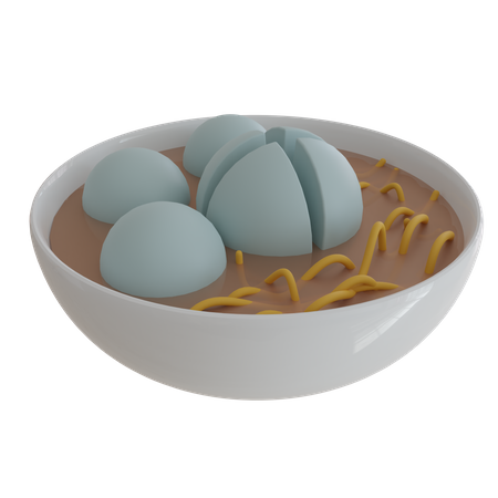 Meatball Soup  3D Icon