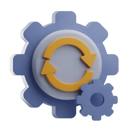 Mechanical Engineering  3D Icon