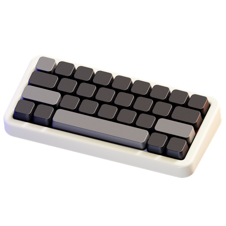 Mechanical Keyboard  3D Icon