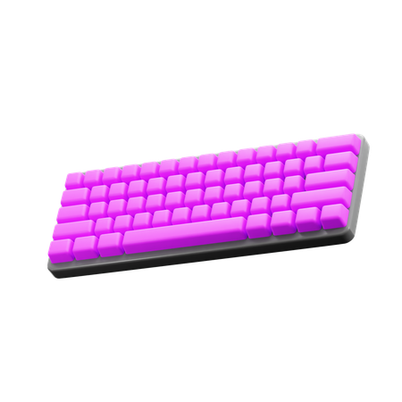 Mechanical Keyboard  3D Icon