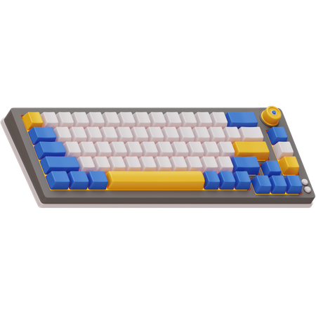 メカニカルキーボード 65 パーセント  3D Icon