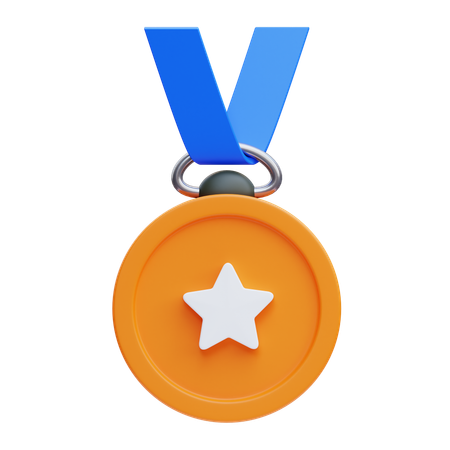 Medalha  3D Icon