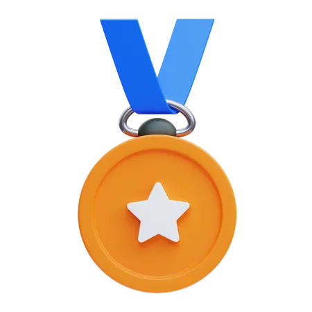 Medalha  3D Icon