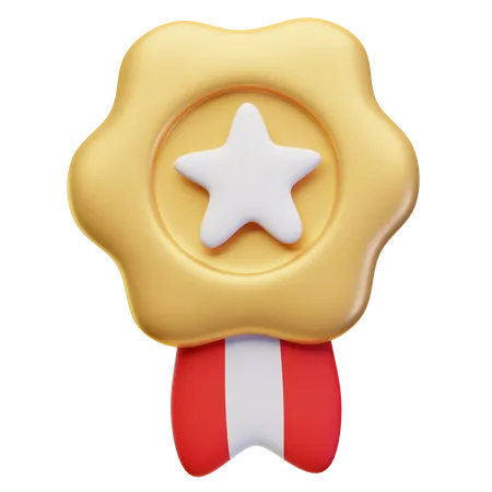 Medalha  3D Icon