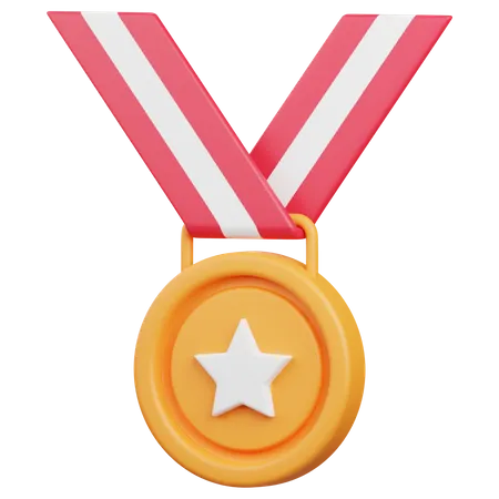 Medalha  3D Icon