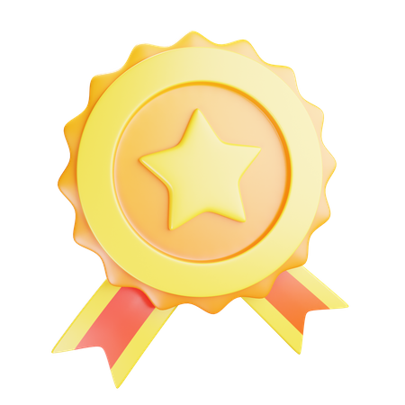 Medalha  3D Icon