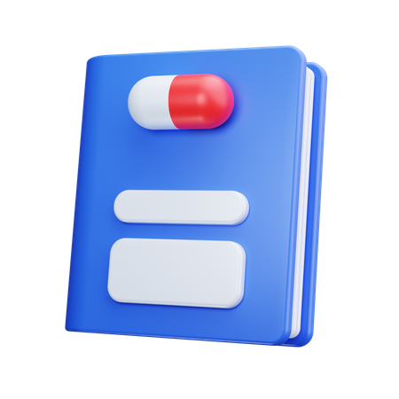 医学書  3D Icon