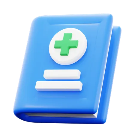 Medical Book  3D Icon