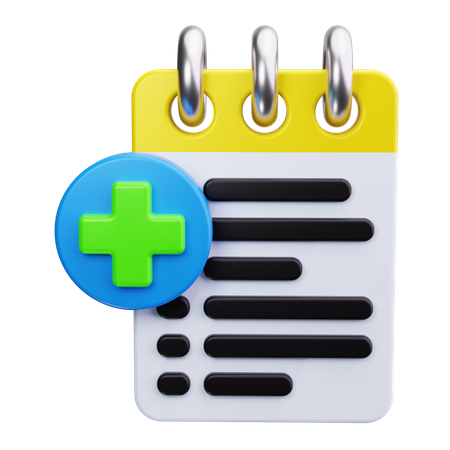 Medical Chart  3D Icon