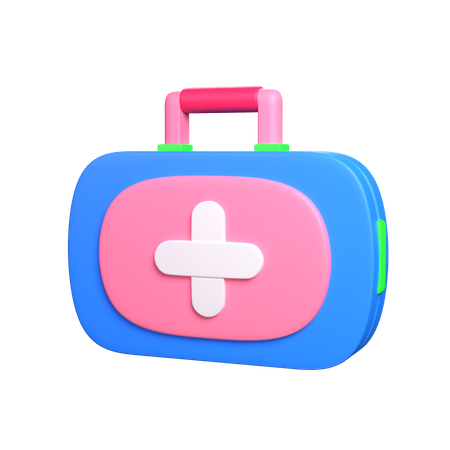 Medical Kit  3D Icon