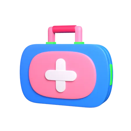 Medical Kit  3D Icon