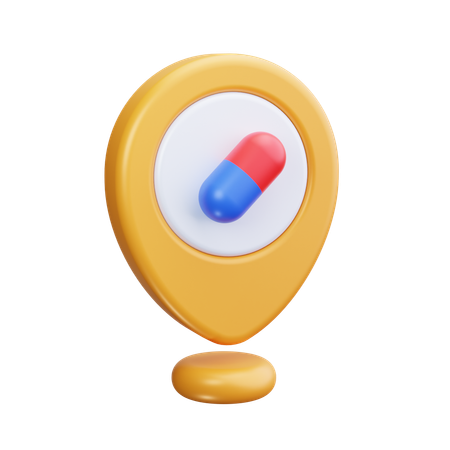 医療施設  3D Icon