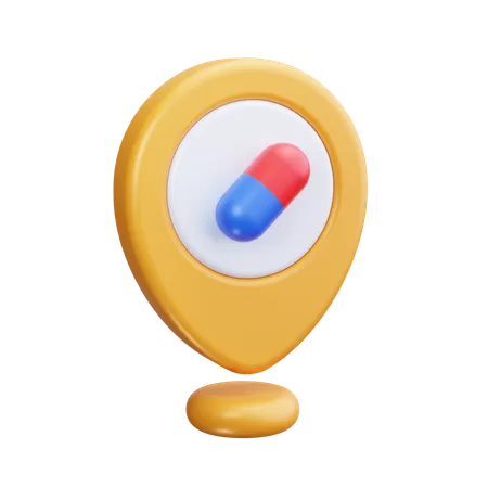 医療施設  3D Icon