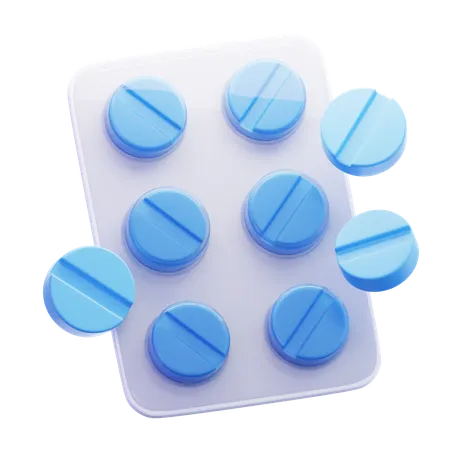 Medical Pills  3D Icon