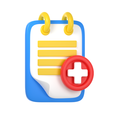 Medical Reports  3D Icon