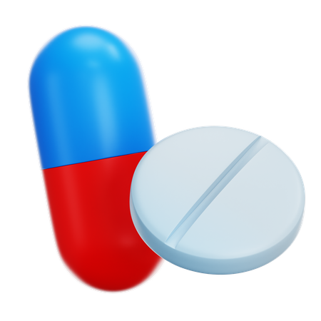 Medicação  3D Icon