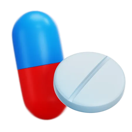 Medicação  3D Icon