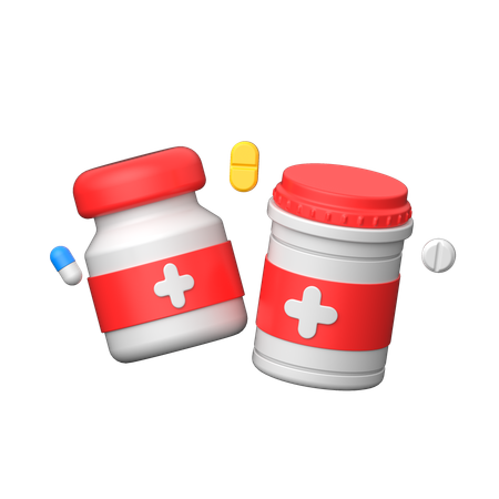 Medication  3D Icon