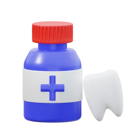 Medicina dental  3D Icon