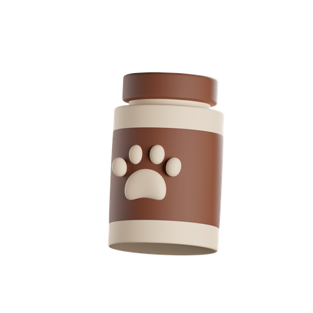 Medicina para perros  3D Icon