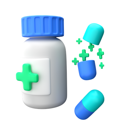 Medicine  3D Illustration