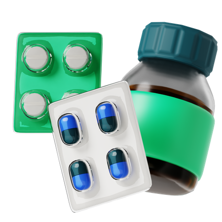 Medicine  3D Icon