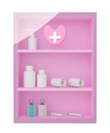 Medicine Cabinet  3D Icon