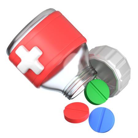 Medicine Tablet  3D Icon