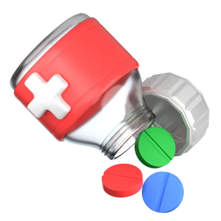 Medicine Tablet  3D Icon