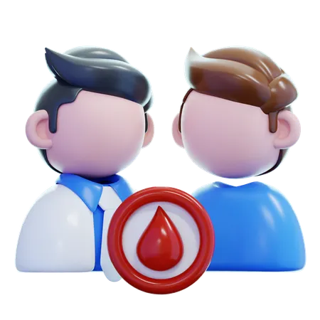 Medico paciente  3D Icon