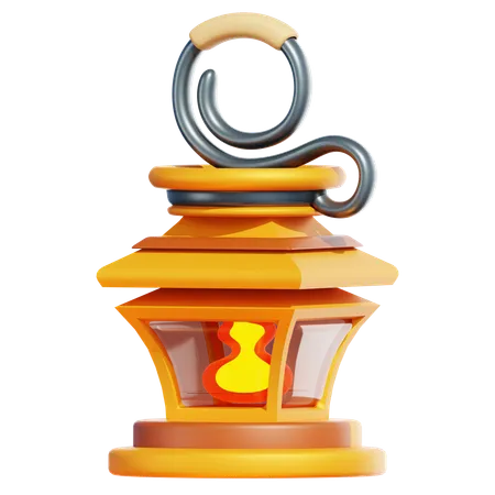 MEDIEVAL LANTERN  3D Icon