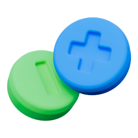 Arzneimittel  3D Icon