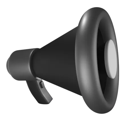 Megafone  3D Icon