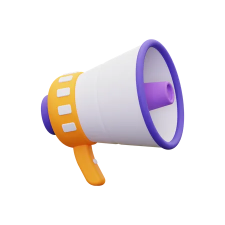 Megaphone  3D Icon