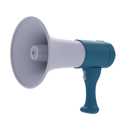 Megaphone  3D Icon