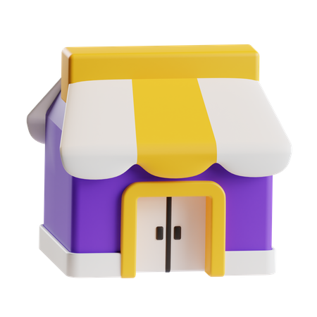 Mercado  3D Icon