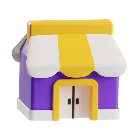 Mercado  3D Icon