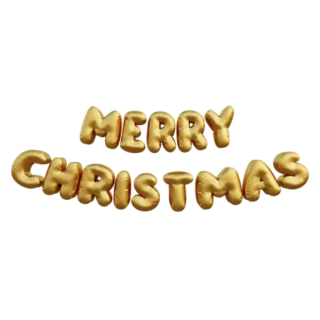 Merry Christmas  3D Icon